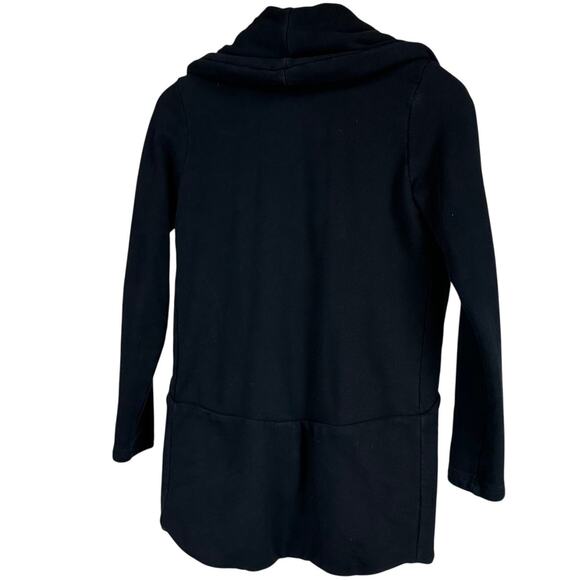 Standard James Perse Women's Black Open Front Cotton Cardigan Size 3 (US L) EUC - Picture 2 of 7